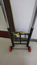 手拉車(chē)折疊拉貨搬家搬運拖車(chē)推車(chē)家用購物拉貨買(mǎi)菜車(chē)爬樓車(chē)折疊車(chē) 中號28pu輪【加粗加固承重155】 曬單實(shí)拍圖