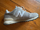 NEW BALANCE NB男鞋女鞋574系列情侶運動(dòng)休閑鞋 U574RBL 淺灰色 39.5 (腳長(cháng)24.5cm) 曬單實(shí)拍圖