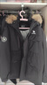 駱駝（CAMEL）戶(hù)外極寒派克工裝毛領(lǐng)情侶款羽絨服保暖加厚中長(cháng)款外套 曬單實(shí)拍圖