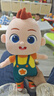 寶寶巴士玩具寶貝赳赳jojo玩偶正版1-3歲毛絨公仔男孩女孩幼兒童生日禮物 【寶貝赳赳】背帶褲公仔 曬單實(shí)拍圖