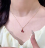 Grace Girl小福馬項(xiàng)鏈女生肖馬莫桑吊墜輕奢走心紀(jì)念日生日禮物送女友老婆 小福馬項(xiàng)鏈 曬單實(shí)拍圖