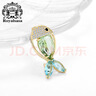 Royal sasa皇家莎莎韓國時(shí)尚氣質(zhì)小魚(yú)胸針女仿水晶別針年年有魚(yú)可愛(ài)領(lǐng)子 曬單實(shí)拍圖
