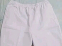 冀衡護士褲白色夏季薄款松緊腰女加大碼醫師白大褂護士服冬季工作褲子 白色夏季薄款松緊腰 2XL （145-160斤） 曬單實(shí)拍圖