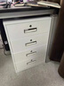 中存辦公室文件柜鐵皮柜家用矮柜工具儲物柜抽屜帶鎖柜子雜物收納柜子 650高小四斗抽屜柜默認發(fā)白色 實(shí)用款 曬單實(shí)拍圖