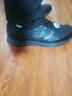 斯凱奇（Skechers）男士商務(wù)鞋秋季厚底通勤板鞋休閑鞋軟底舒適上班鞋77156 曬單實(shí)拍圖