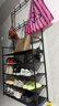 苡茉鞋架家用門(mén)口多層簡(jiǎn)易鞋帽一體鞋柜宿舍出租屋置物收納架子5層80 曬單實(shí)拍圖