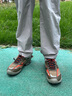 愛(ài)步（ECCO）BIOM運動(dòng)鞋男 25年新款透氣防水越野鞋休閑跑鞋 健步C蹤跡803384 軍綠色/豆蔻棕/南瓜色 42 曬單實(shí)拍圖
