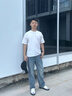 環(huán)球白黑德訓鞋男鞋2025春夏爆款百搭經(jīng)典款休閑鞋ins日常通勤阿甘鞋 曬單實(shí)拍圖