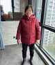 唐致中老年羽絨服女短款新中式國風(fēng)加厚媽媽冬裝老人奶奶太太冬季外套 棗紅 3XL 【建議121-135斤】 曬單實(shí)拍圖