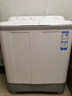 海爾（Haier）雙桶洗衣機半自動(dòng)自動(dòng)家用 10公斤大容量 家電國家補貼 以舊換新 雙缸XPB100-729S原廠(chǎng)品質(zhì)  曬單實(shí)拍圖