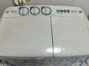 美的（Midea）洗衣機半自動(dòng)雙桶 8kg大容量半自動(dòng)洗衣機 二級能效 雙桶雙缸 以舊換新 強動(dòng)力透徹洗136 曬單實(shí)拍圖