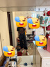 栢啟歆牛仔七分褲女美式復古黑灰色直筒y2k寬松中褲百搭短褲2025新款夏 黑灰色牛仔七分褲 M （建議90-110斤） 曬單實(shí)拍圖