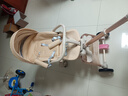semmook遛娃神器嬰兒推車(chē)0-6歲用折疊可坐可躺帶減震雙向高景觀(guān)溜娃車(chē) 香檳金皮蓬【雙餐盤(pán)】 曬單實(shí)拍圖