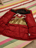 鴨鴨兒童羽絨服2025冬季新款男女童毛領(lǐng)連帽中大童加厚保暖外套HR 紅色（毛領(lǐng)） 150 曬單實(shí)拍圖