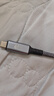 值計USB4全功能type-c數據線8\4k視頻PD240W快充電適用蘋果安卓雷電4/3移動硬盤盒一線通40G連接線1米 曬單實拍圖
