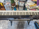 特倫斯V70折疊重錘電鋼琴88鍵電子鋼琴成人兒童入門(mén)考級演出便攜式電鋼 暗夜黑+禮包 曬單實(shí)拍圖
