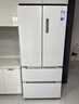 美的（Midea）508升法式多門(mén)四開(kāi)門(mén)一級能效雙系統雙循環(huán)除菌凈味國家補貼20%家用冰箱大容量BCD-508WTPZM(E)白 曬單實(shí)拍圖