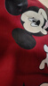 迪士尼（Disney）男童夾克米奇棒球服外套時(shí)尚休閑百搭舒適保暖25年秋新品 棗紅 130 曬單實(shí)拍圖
