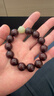 妍韻珠寶印度小葉紫檀手串文玩佛珠檀香和田玉貔貅轉運珠男女士手鏈15mm 曬單實(shí)拍圖