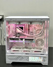 瓦爾基里（VALKYRIE）VK03 BLACK 黑色 ATX 游戲電腦臺式機箱 支持360水冷 6.2吋觸摸屏 270°海景房 曬單實拍圖