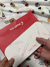 百樂(lè )（PILOT）紅色中性筆簽字筆水性筆0.5可擦筆文具套裝辦公用品紅筆教師節禮物送老師批改作業(yè)高顏值禮盒5支裝 曬單實(shí)拍圖