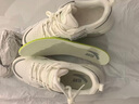 安踏逸塵丨女鞋運動(dòng)鞋厚底減震跑步鞋秋季透氣網(wǎng)面休閑鞋女士慢跑鞋子 【漫波】象牙白/淺霧灰-3 36.5 (230mm) 曬單實(shí)拍圖