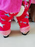 G.duck小黃鴨新款時(shí)尚韓版洋氣二棉嬰童鞋珍珠秋冬靴子防滑美拉德學(xué)步鞋 粉色單里 建議腳長(cháng)加1cm下單 22 （內長(cháng)14cm） 曬單實(shí)拍圖