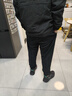吉普（JEEP）休閑褲男秋冬季寬松束腳衛褲男士保暖褲子運動(dòng)褲 黑色 4XL 曬單實(shí)拍圖