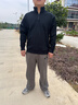 超級安踏加絨立領(lǐng)衛衣男士秋冬密暖絨保暖半拉鏈時(shí)尚百搭套頭衫152548718U 基礎黑-6 XL /男180 曬單實(shí)拍圖