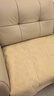 茗芮居真皮沙發(fā)專(zhuān)用墊防滑輕奢坐墊四季通用純色沙發(fā)墊現代簡(jiǎn)約高檔座墊 南希米色 90*240 曬單實(shí)拍圖