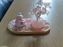 月老水晶桃花樹(shù)粉色擺件家居客廳玄關(guān)臥室招桃花月老姻緣樹(shù)發(fā)財樹(shù) 【黃水晶】發(fā)財樹(shù) 曬單實(shí)拍圖