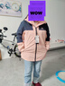 駱駝沖鋒衣男女款三合一可拆登山外套118童話(huà)粉/深藍，女L 曬單實(shí)拍圖