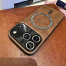 四兄?jǐn)?shù)碼適用蘋果17promax手機(jī)殼新款iPhone17Pro磁吸保護(hù)套全包防摔iphone air皮質(zhì)外殼17復(fù)古簡約高級感 棕色 iPhone 17ProMax 曬單實(shí)拍圖