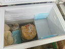 墨香雪冰柜商用大容量全冷凍冷藏臥式冷柜家用單雙溫兩用大冰柜展示柜 818單溫銅管升級款（長(cháng)1.7米） 曬單實(shí)拍圖