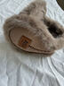 寶思韓耳罩防寒耳包女士冬天保暖耳套毛絨耳暖男耳帽兒童保護耳朵罩冬季 咖色麂皮絨后戴款（82533） 1個(gè) 曬單實(shí)拍圖