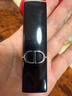 迪奧DIOR【鄧為推薦】烈艷藍金口紅絲絨772啞光唇膏 生日禮物送女友 曬單實(shí)拍圖