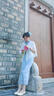 恒源祥2025新款旗袍披肩女外搭晚禮服春秋日常民國(guó)風(fēng)蕾絲披肩 乳白色 曬單實(shí)拍圖