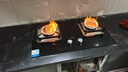 海爾（Haier）燃氣灶液化氣灶 家用雙灶具廚房 5.0kw液化氣 64%熱效率 鋼化玻璃面板 一級能效JZY-Q2BE6(20Y) 曬單實(shí)拍圖