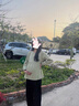 MOKPBLE孕婦裝套裝秋季寬松遮肚孕婦上衣打底中長(cháng)小個(gè)子長(cháng)袖娃娃衫春秋褲 綠色上衣（單件） XL建議125-145斤 曬單實(shí)拍圖