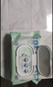 安可新 濕巾【80抽*12包】嬰兒濕紙巾寶寶手口濕巾加厚珍珠紋純水濕巾 曬單實(shí)拍圖