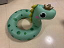 景森兒童坐圈加厚游泳圈防側翻充氣嬰兒褲兜圈寶寶游泳動(dòng)物艇可愛(ài)網(wǎng)紅 小恐龍小童坐圈【0-6歲】 曬單實(shí)拍圖