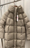 坦博爾連帽羽絨服女中長(cháng)款加厚保暖高充絨量冬天小個(gè)子外套TBF530780D 黑色 XL (175) 曬單實(shí)拍圖