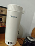 美的（Midea）便攜式電熱水杯 電熱水壺 保溫燒水杯 350ml迷你便攜式旅行出差 智能恒溫加熱杯 316L不銹鋼無(wú)異味 0.35L 【精準控溫】MK-DB35X22 曬單實(shí)拍圖