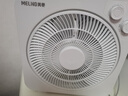 美菱（MeiLing）電風(fēng)扇轉頁(yè)扇臺扇桌面定時(shí)小風(fēng)扇鴻運扇大風(fēng)量低音床頭風(fēng)扇 白色定時(shí)款 曬單實(shí)拍圖