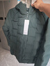 優(yōu)衣庫男裝PUFFTECH空氣棉服連帽外套/休閑保暖470118 58 深綠色 S /165/84A 曬單實拍圖