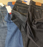HLA海瀾之家牛仔褲男輕商務(wù)經(jīng)典系列中腰褲子男秋季 曬單實(shí)拍圖