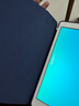 ALittleFlower適用iPad9/8/7代保護套2021/2020/2019款保護殼10.2英寸蘋(píng)果平板三折支架超薄全包防摔深藍色 曬單實(shí)拍圖