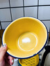 【京營(yíng)】帶蓋搪瓷盆懷舊蓋盆保鮮碗拌餡和面盆豬油盆火鍋店調料盆 【特價(jià)】18cm搪瓷黃蓋盆 曬單實(shí)拍圖