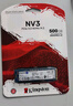 金士頓（Kingston）500GB SSD固態(tài)硬盤(pán) M.2(NVMe PCIe 4.0×4) NV3系列 讀速5000MB/s AI 電腦配件 曬單實(shí)拍圖
