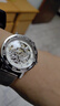 T-WINNER男士表商務(wù)機械手表鏤空腕表宙斯時(shí)尚腕表滿(mǎn)鉆夜光老式手動(dòng)機械表 曬單實(shí)拍圖